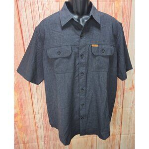 Orvis Mens Classic Collection Short Sleeve Shirt Size Large